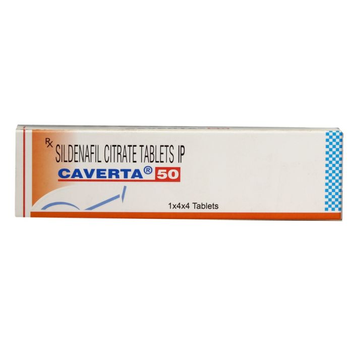 Caverta 50 Mg with Sildenafil Citrate