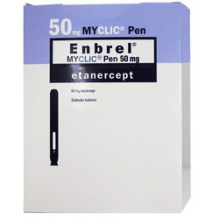 Enbrel 50 Mg Injection with etanercept                