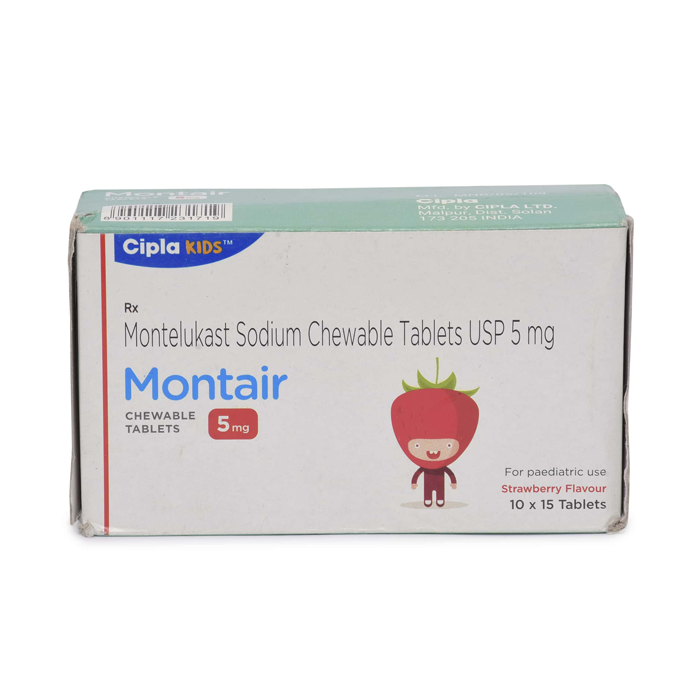 Montair Chewable Tablet 5 Mg with Montelukast Sodium      