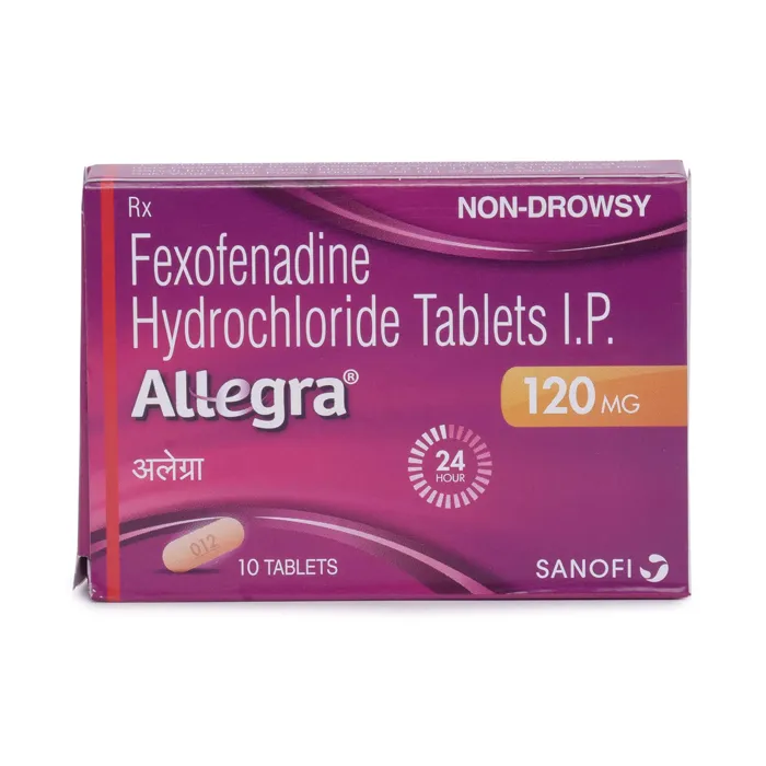 Allegra 120 Mg with Fexofenadine