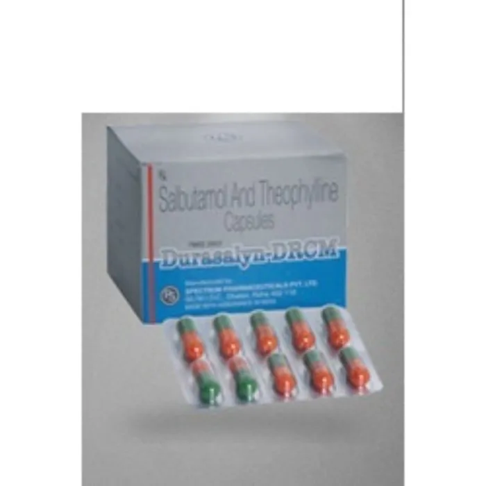 Durasalyn CR 4Mg/200Mg Capsule with Salbutamol and Theophylline                      