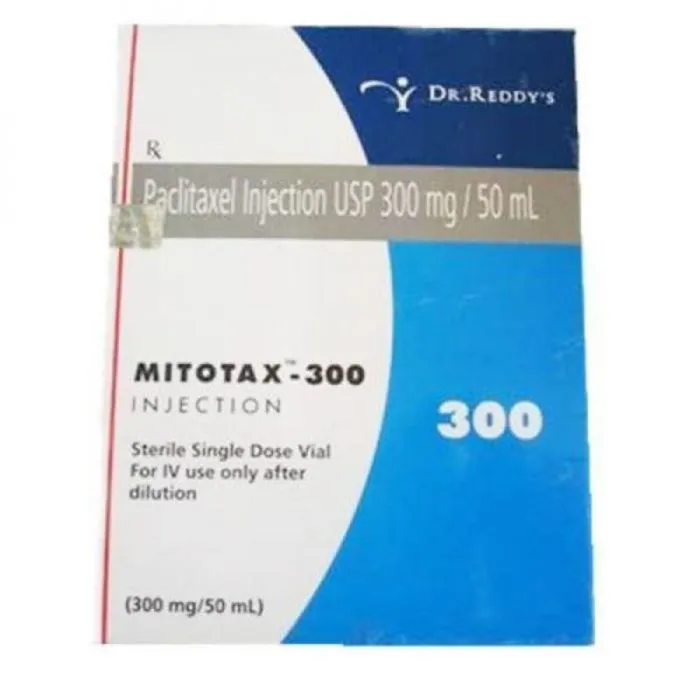 Mitotax 300 Mg/50 ml Injection with Paclitaxel
                            