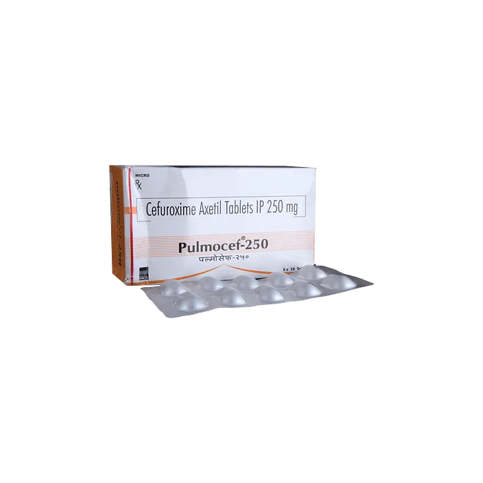 Pulmocef 250 Tablet with Cefuroxime