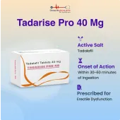 Tadarise Pro 40 Mg