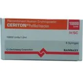 Ceriton Epo 10000 IU 1 ml Injection with Recombinant Human Erythropoietin Alfa