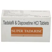 Super Tadarise 20 Mg with Tadalafil & Dapoxetine HCL                   