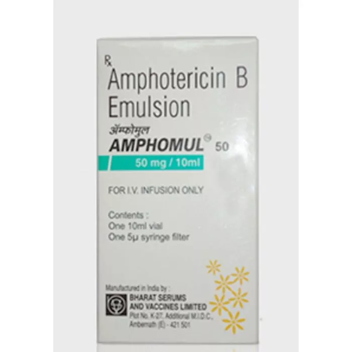 Amphotret Injection 50 Mg with Amphotericin B