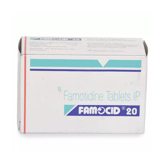 Famocid 20 Mg with Famotidine                   