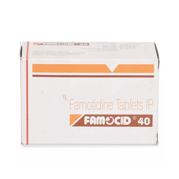 Famocid 40 Mg with Famotidine               