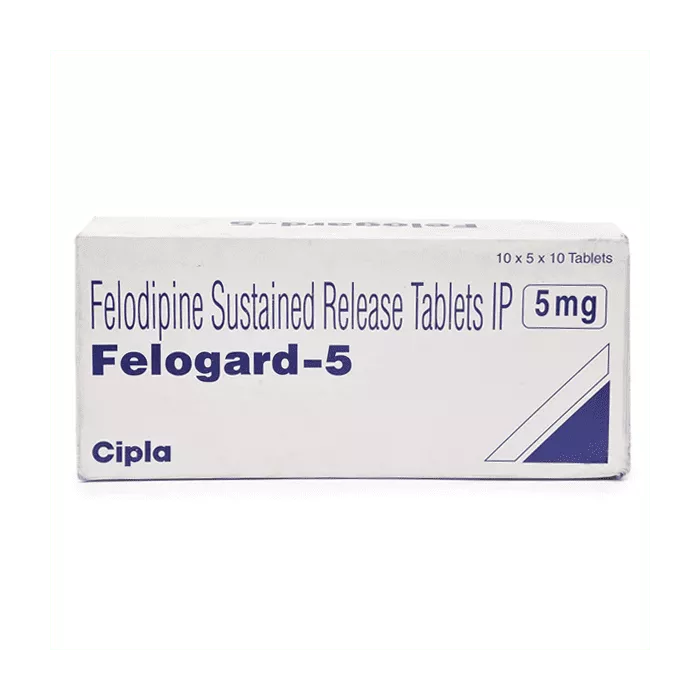 Felogard 5 Mg with Felodipine Extend Sustained Release    