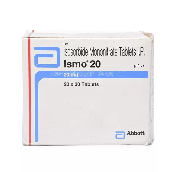 Ismo 20 Mg with Isosorbide Mononitrate                       