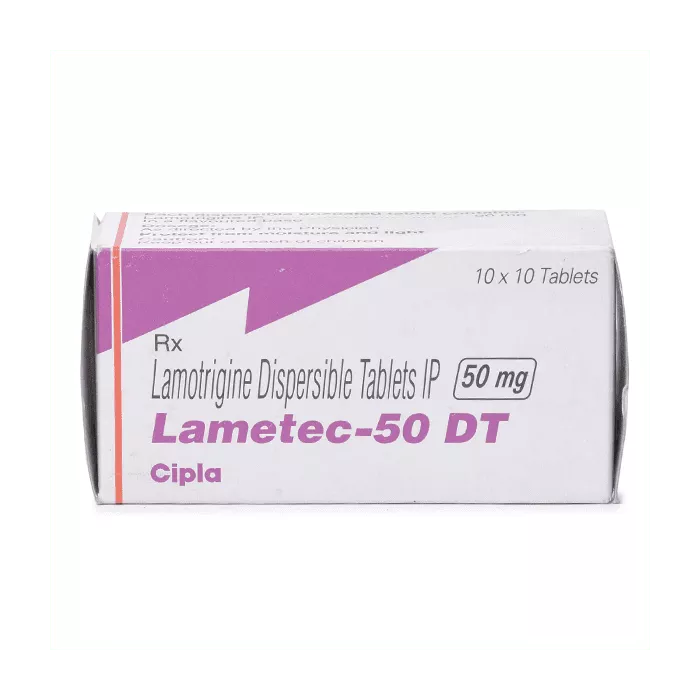 Lametec 50 Mg with Lamotrigine       