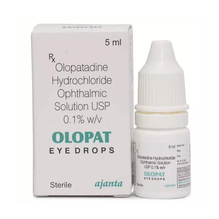 Olopat 0.1% (5 ml) with Olopatadine                     