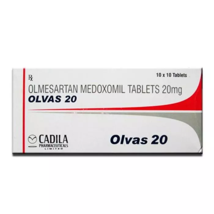 Olvas 20 Tablet with Olmesartan Medoximil