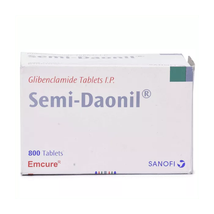 Semi Daonil 2.5 Mg with Glibenclamide                