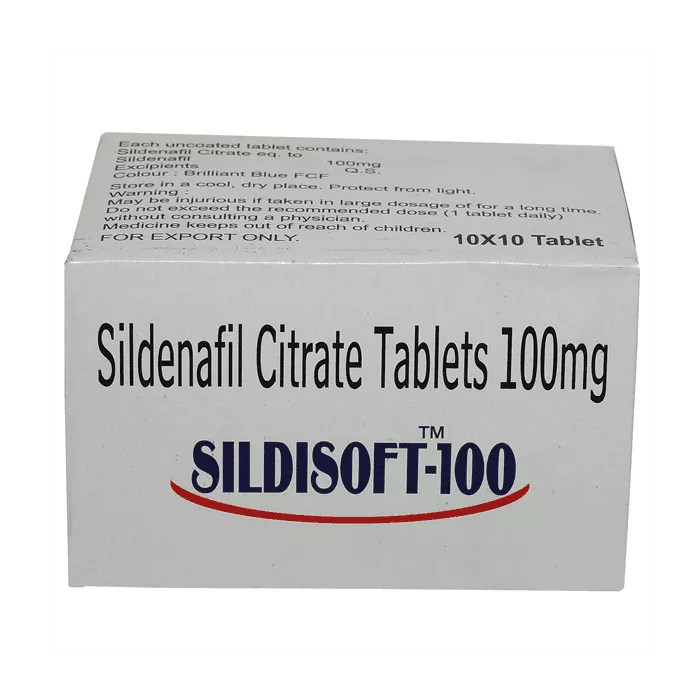 Sildisoft 100 Mg with Sildenafil Citrate   