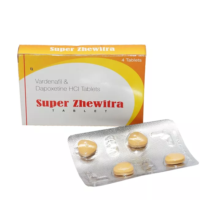 Super Zhewitra 20 Mg with Vardenafil & Dapoxetine HCL                    