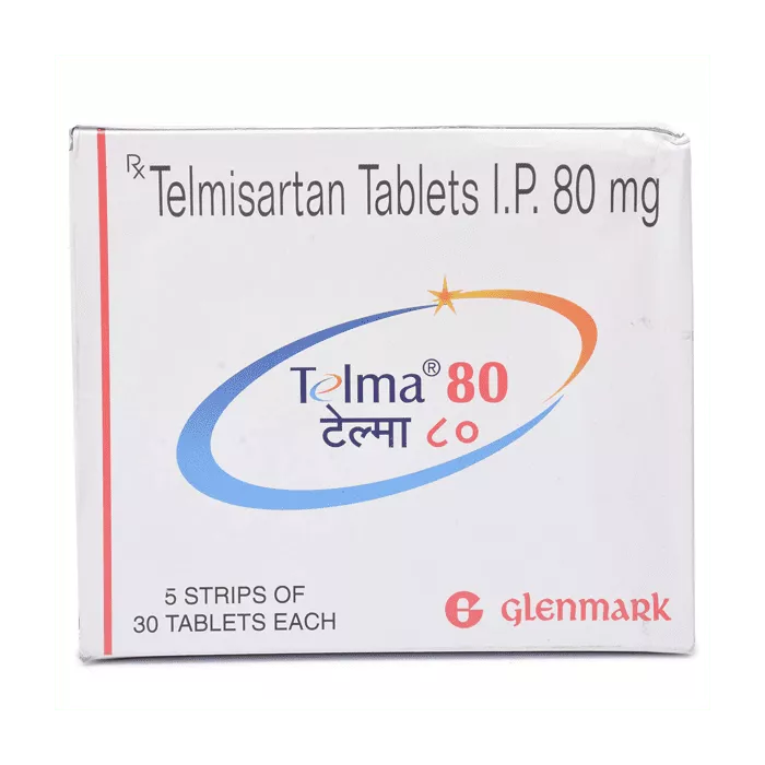 Telma 80 Mg with Telmisartan                   