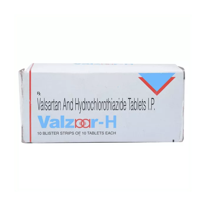 Valzaar H 80+12.5 Mg with Valsartan HCTZ                      
