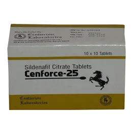 Cenforce 25 Mg with Sildenafil Citrate                       