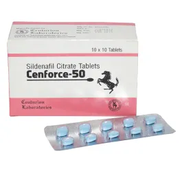 Cenforce 50 Mg with Sildenafil Citrate           